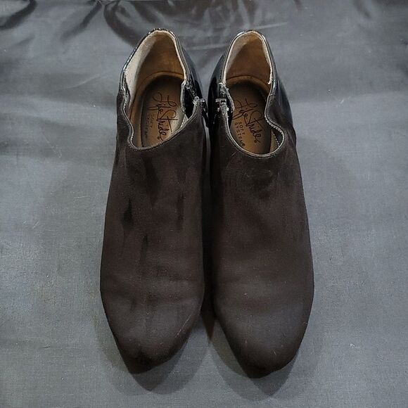 LIFE STRIDE BLOCK HEEL ALMOND TOE ZIP CLOSURE BOOTIE - Picture 1 of 15